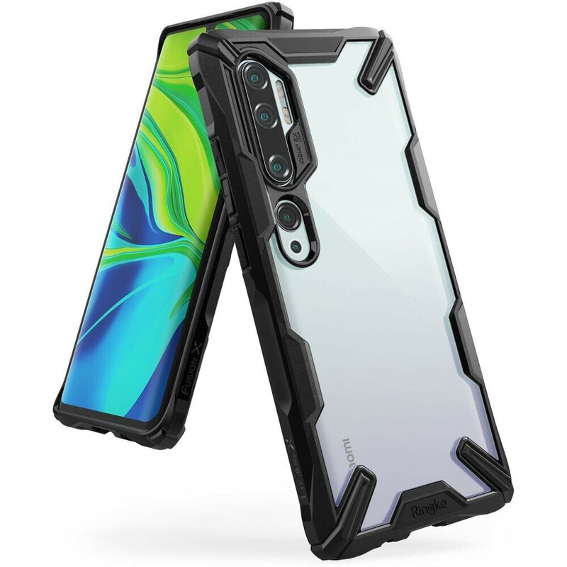 Husa Xiaomi Mi CC9 Pro Ringke Fusion X - Black