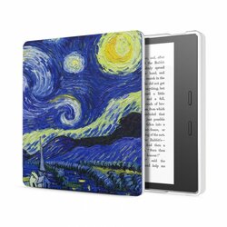 Husa Kindle Oasis 2/3 Tech-Protect Smartcase, Starry Night