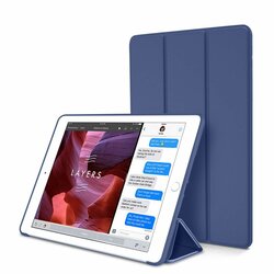 Husa Apple iPad Mini 2019 Tech-Protect Smartcase Soft Flexible Back - Navy