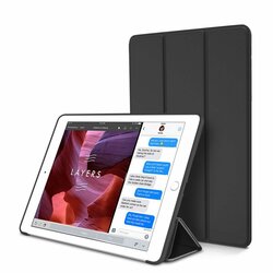 Husa Apple iPad Air 2019 Tech-Protect Smartcase Soft Flexible Back - Black