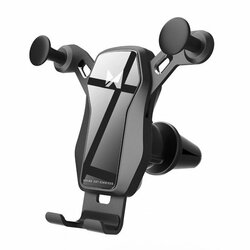 Suport Auto Wozinsky Gravity Phone Holder Pentru Grila De Ventilatie - WCH-04 - Negru