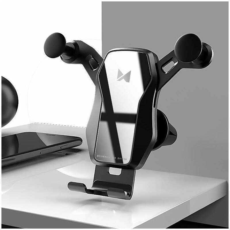 Suport Auto Wozinsky Gravity Phone Holder Pentru Grila De Ventilatie - WCH-04 - Negru