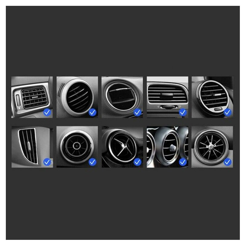 Suport Auto Wozinsky Gravity Phone Holder Pentru Grila De Ventilatie - WCH-04 - Negru