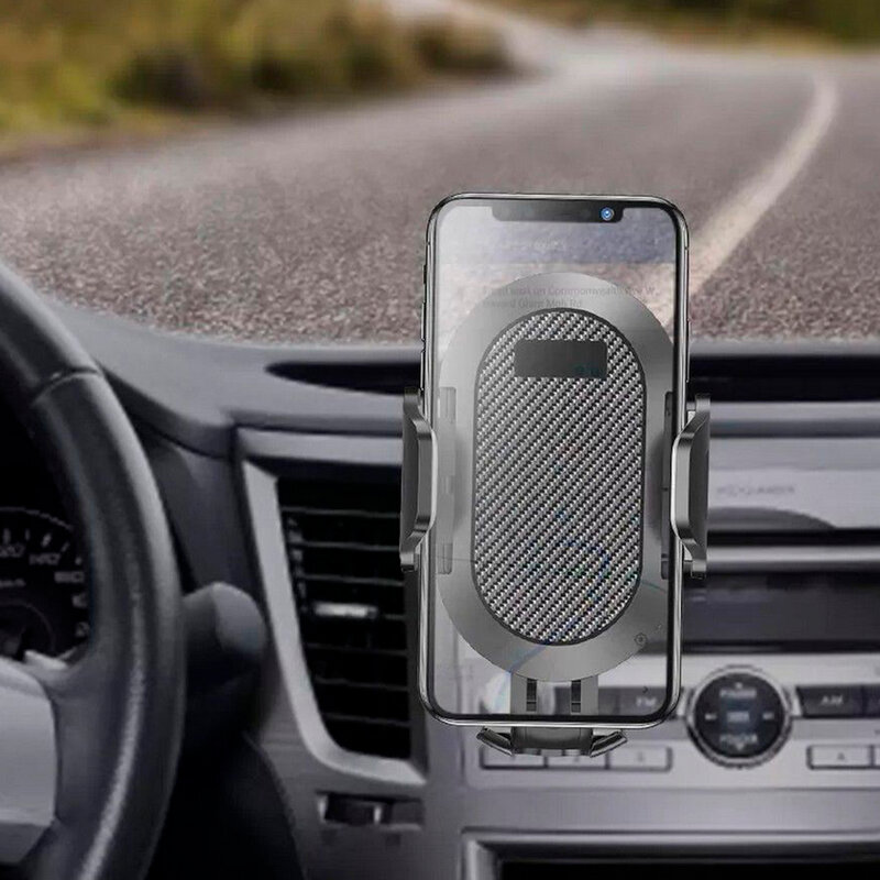 Suport de telefon auto bord, parbriz Techsuit S113, negru