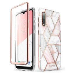 [Pachet 360°]Husa Samsung Galaxy A50 I-Blason Cosmo + Folie Ecran - Marble