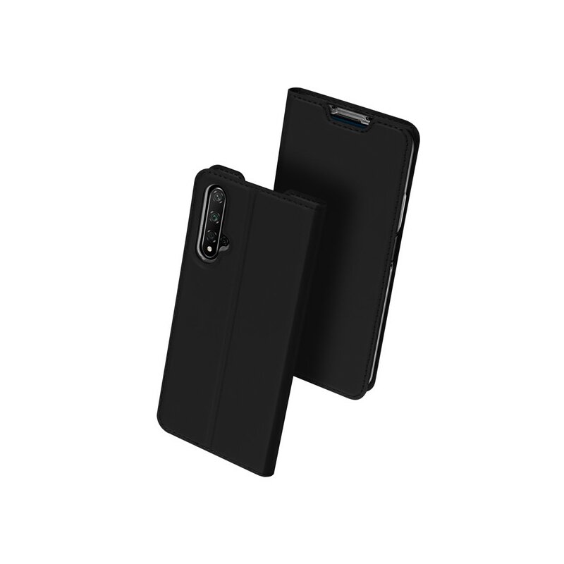 Husa Huawei Nova 5T Dux Ducis Flip Stand Book - Negru