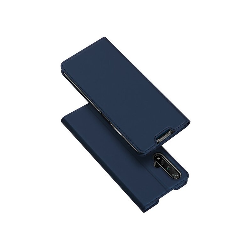 Husa Huawei Nova 5T Dux Ducis Flip Stand Book - Albastru