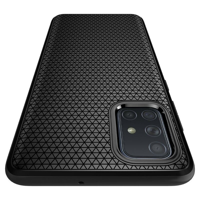 Husa Samsung Galaxy A51 4G Spigen Liquid Air - Matte Black