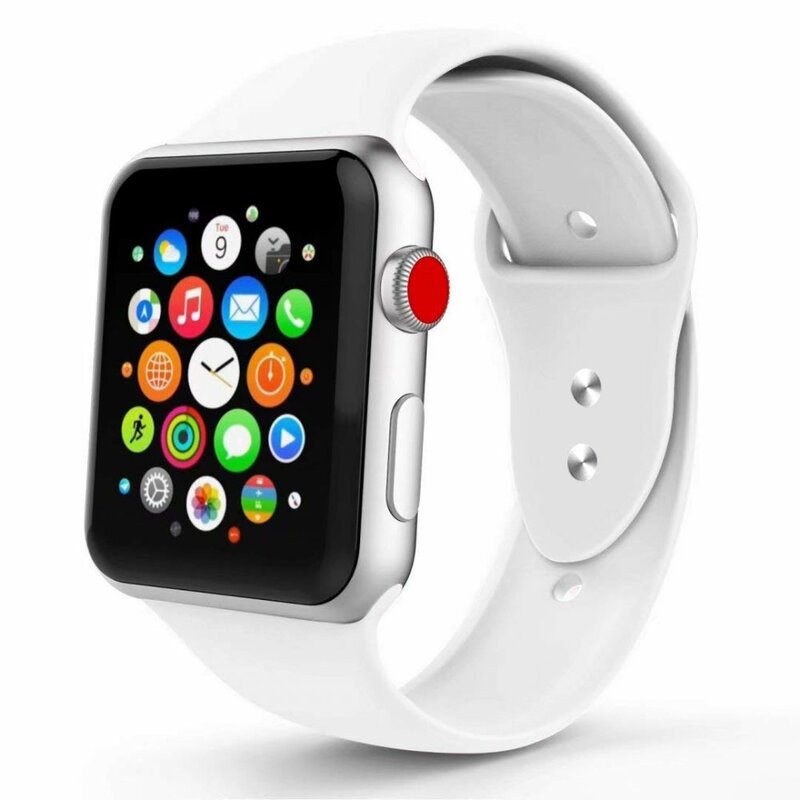 Curea Apple Watch 5 40mm Tech-Protect Smoothband - White