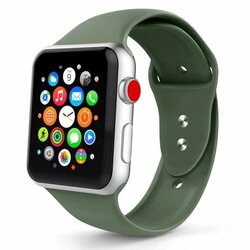 Curea Apple Watch 5 44mm Tech-Protect Smoothband - Army Green