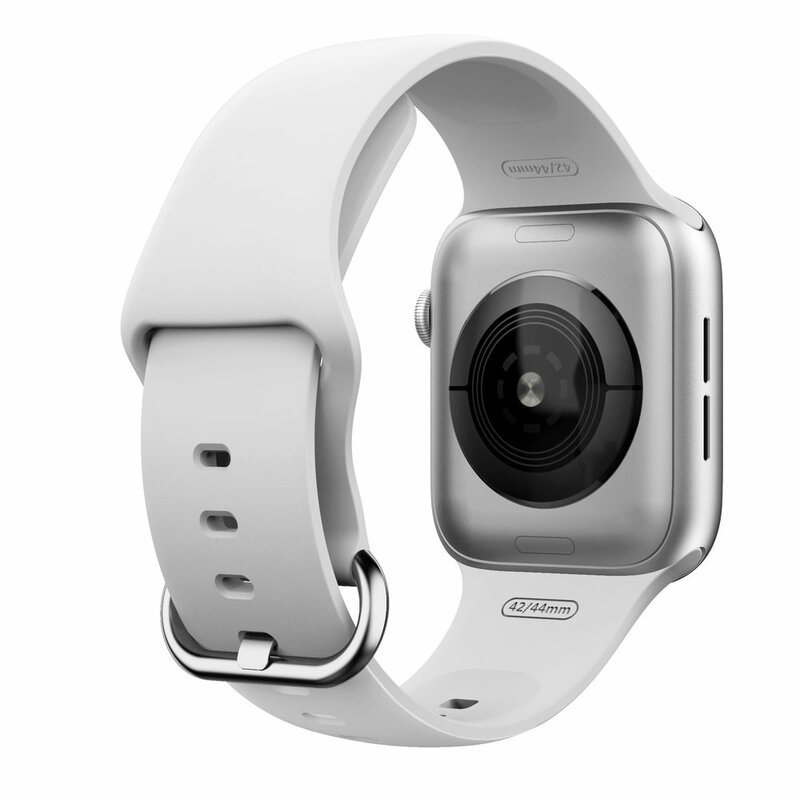 Curea Apple Watch 5 44mm Tech-Protect Gearband - Alb