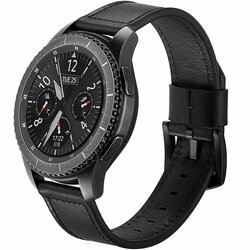 Curea Samsung Galaxy Watch 46mm Tech-Protect Herms - Negru