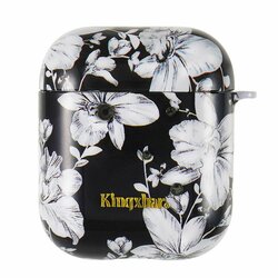 Husa Apple Airpods Kingxbar Silicone Protective Box - Lily