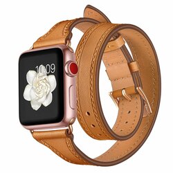 Curea Apple Watch 5 44mm Tech-Protect Longcharm - Maro