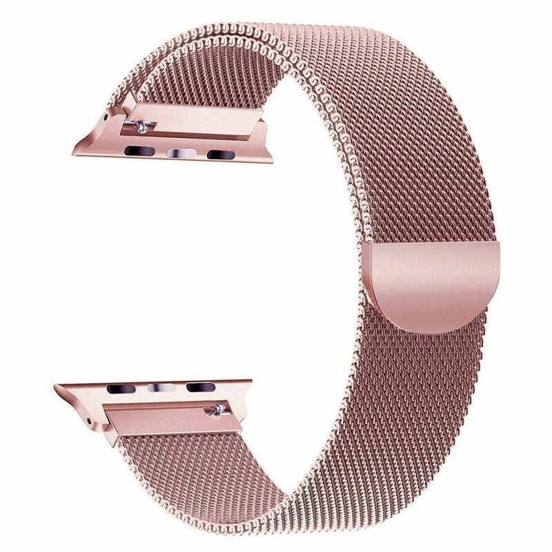 Curea Apple Watch 1 42mm Tech-Protect Milaneseband - Blush Gold