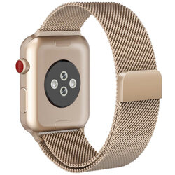 Curea Apple Watch 3 38mm Tech-Protect Milaneseband - Champagne Gold