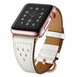 Curea Apple Watch 4 40mm Tech-Protect Milano - Alb