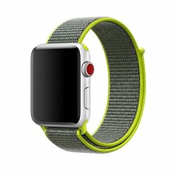 Curea Apple Watch 5 44mm Tech-Protect Nylon - Verde