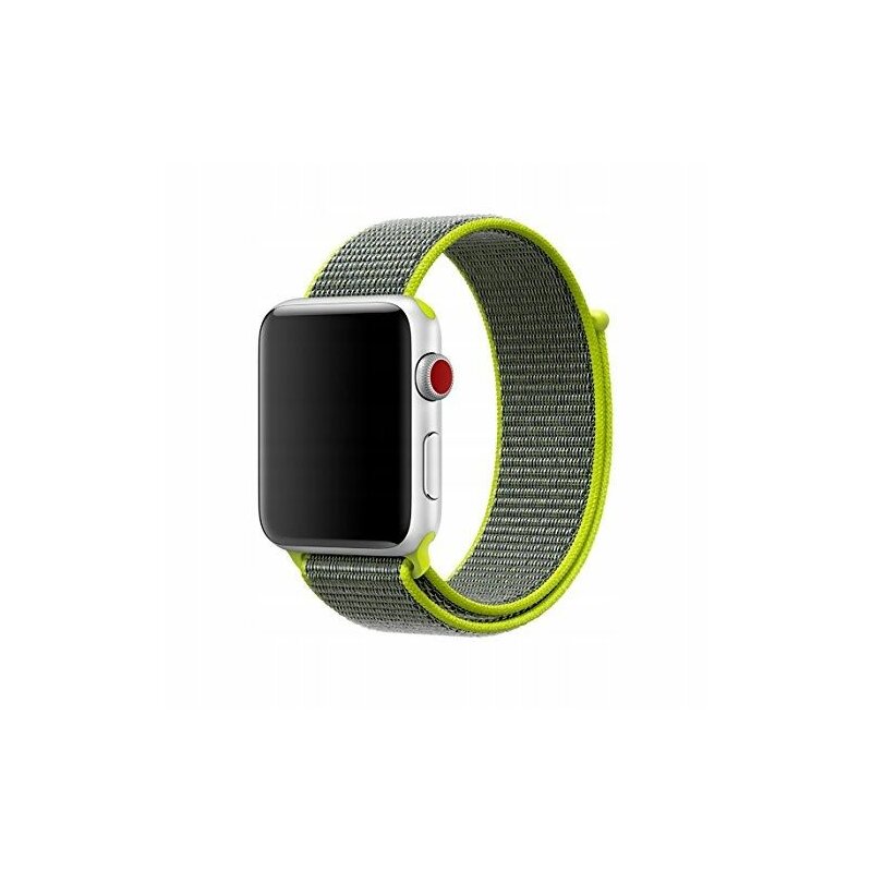 Curea Apple Watch 5 44mm Tech-Protect Nylon - Verde