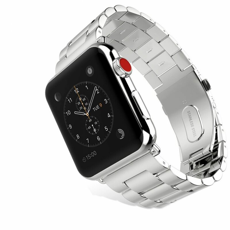 Curea Apple Watch 1 42mm Tech-Protect Stainless - Argintiu