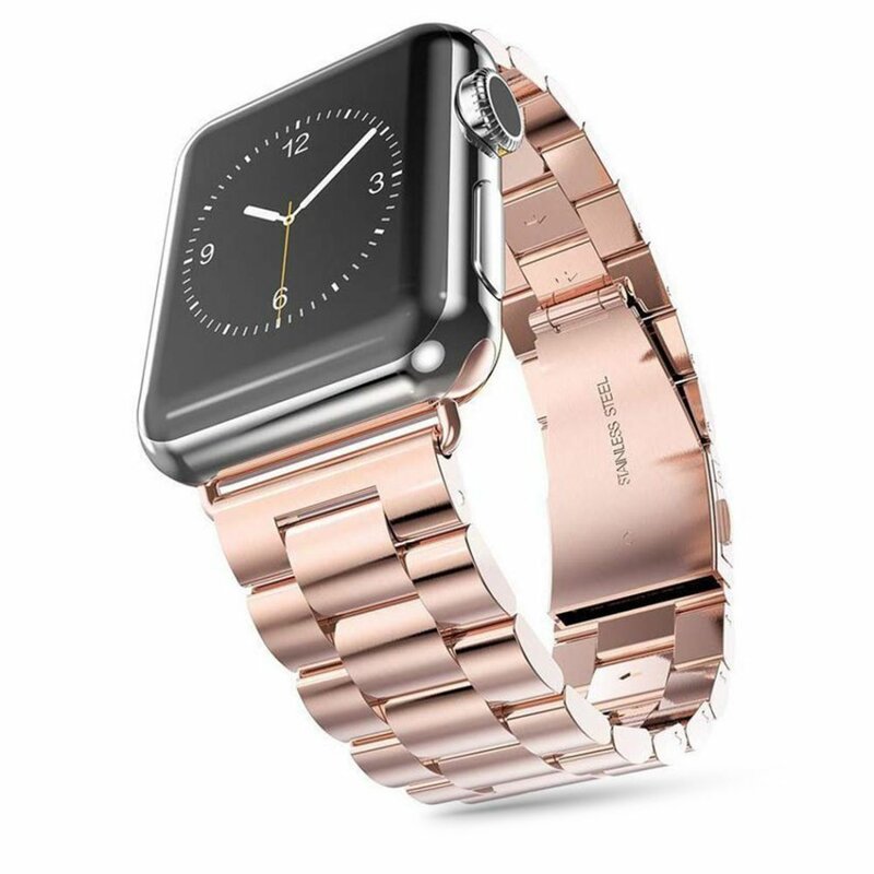 Curea Apple Watch 5 44mm Tech-Protect Stainless - Blush Gold