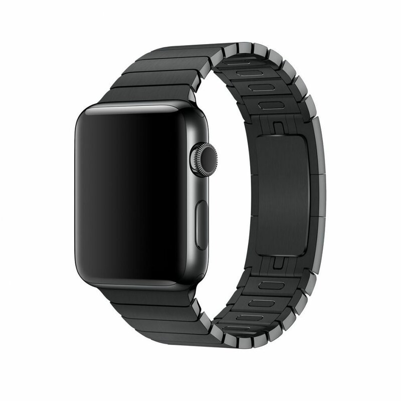 Curea Apple Watch 5 44mm Tech-Protect Steelband - Negru