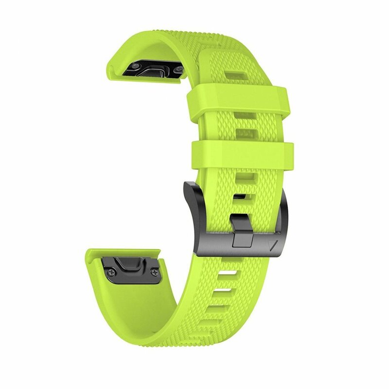 Curea Garmin Fenix 3 HR Tech Protect Smooth Verde Deschis CatMobile