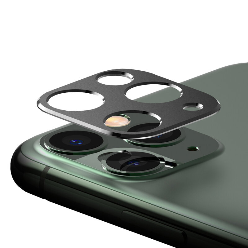 Protectie camera iPhone 11 Pro Max Ringke Camera Styling, negru