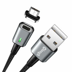 Cablu De Date Elough E05 Magnetic USB to Micro-USB 3A 1m - Negru