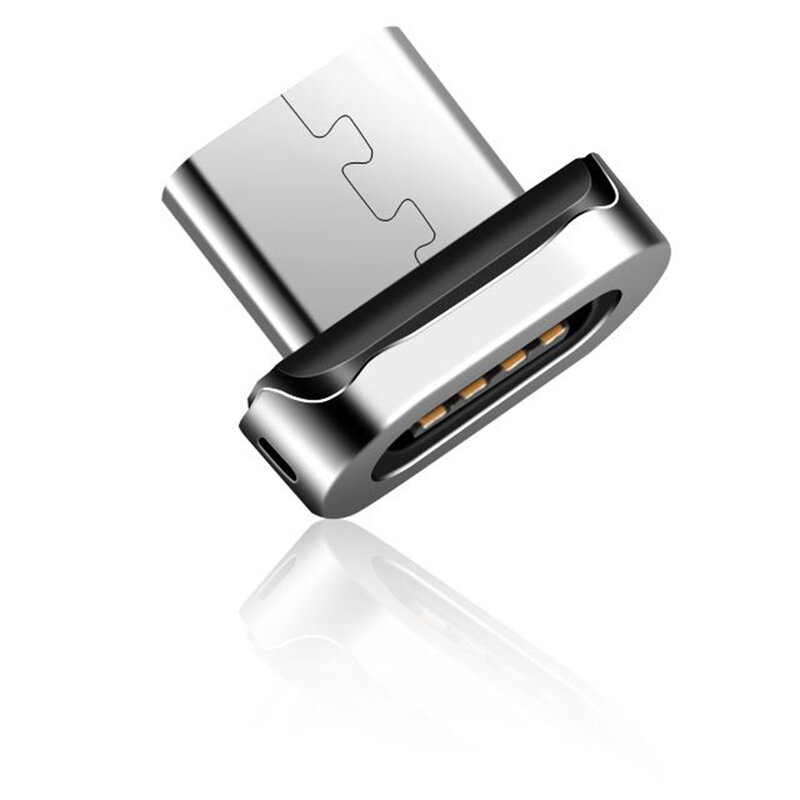 Adaptor Micro-USB Elough Pentru Cablu Magnetic De Tip E05 - Argintiu