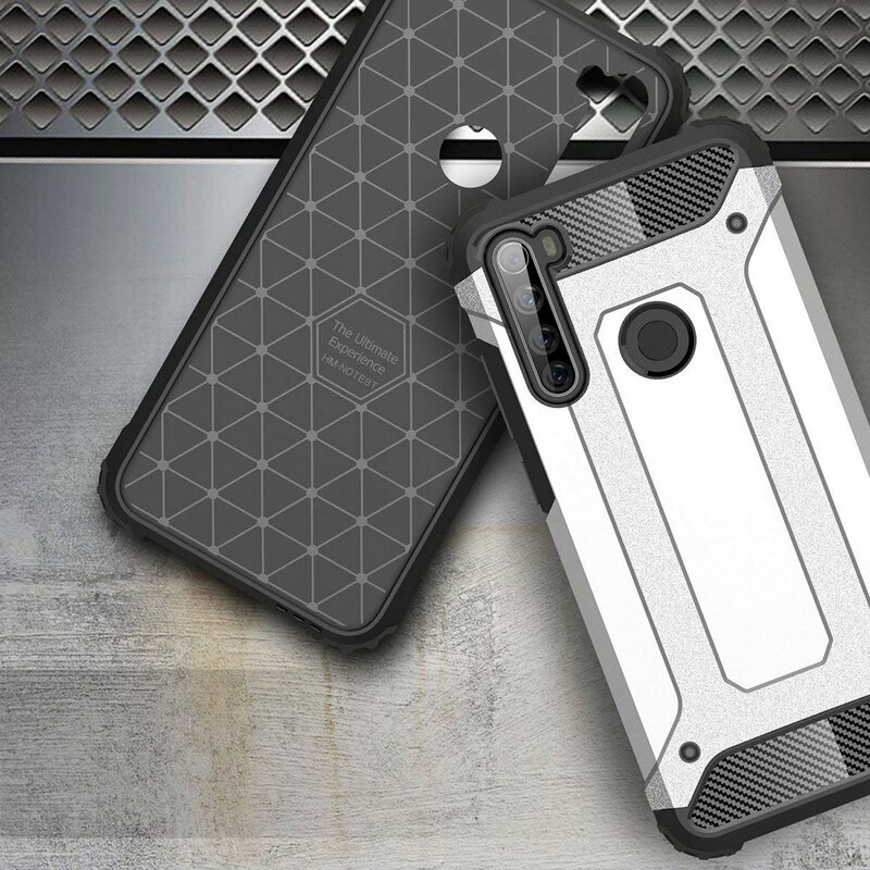 Husa Xiaomi Redmi Note 8T Techsuit Hybrid Armor, albastru