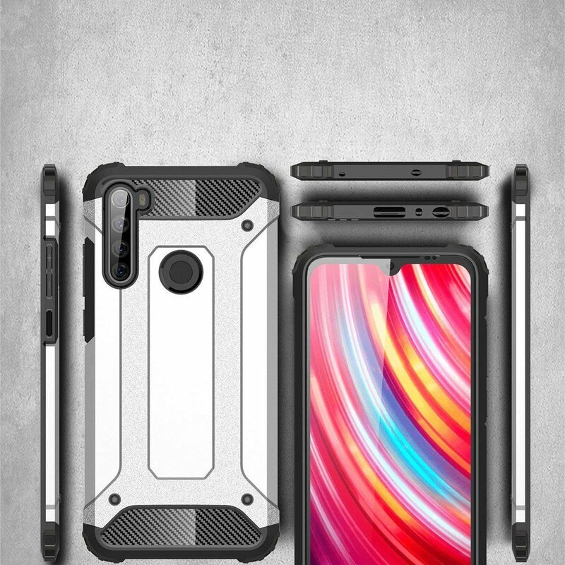 Husa Xiaomi Redmi Note 8T Techsuit Hybrid Armor, albastru