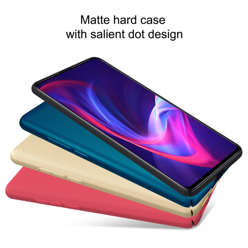 Husa Xiaomi Mi 9T Pro Nillkin Super Frosted Shield, auriu