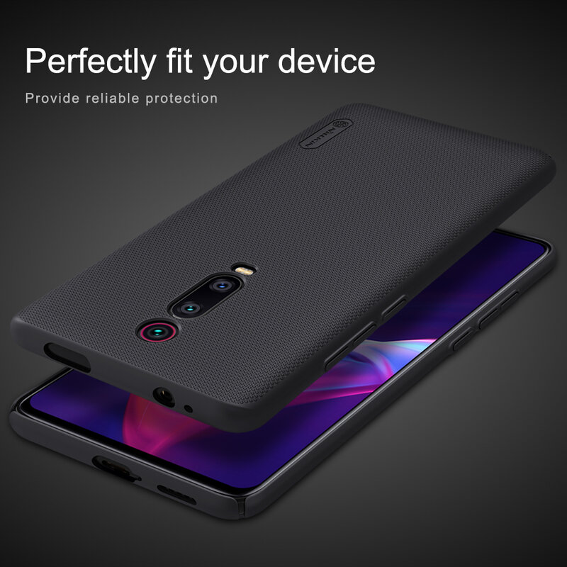 Husa Xiaomi Mi 9T Pro Nillkin Super Frosted Shield, auriu