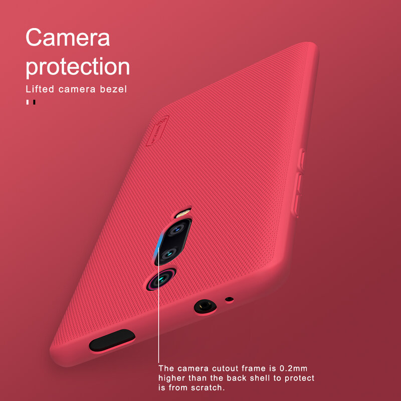 Husa Xiaomi Mi 9T Pro Nillkin Super Frosted Shield, auriu