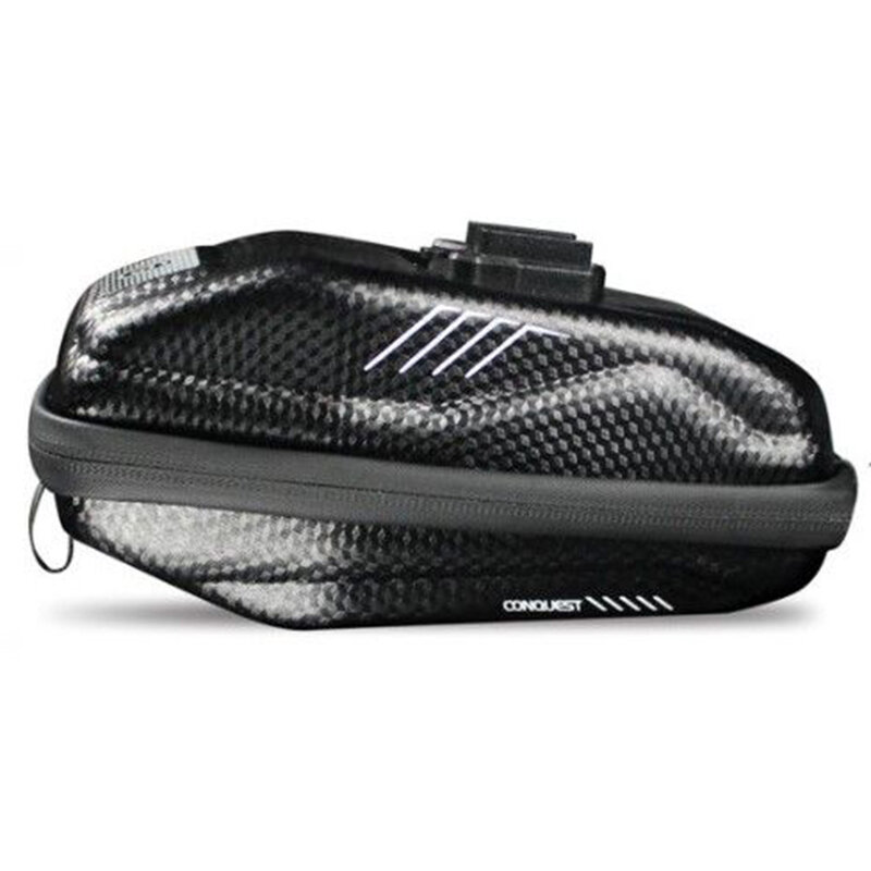 Geanta sa bicicleta impermeabila, detasabila WildMan E7S, 0.8l, negru