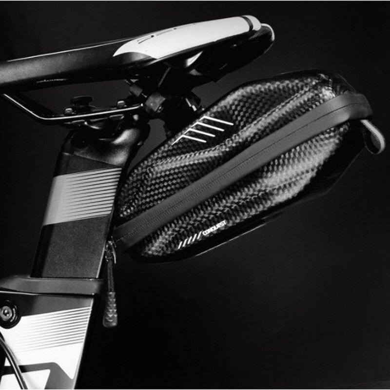 Geanta sa bicicleta impermeabila, detasabila WildMan E7S, 0.8l, negru