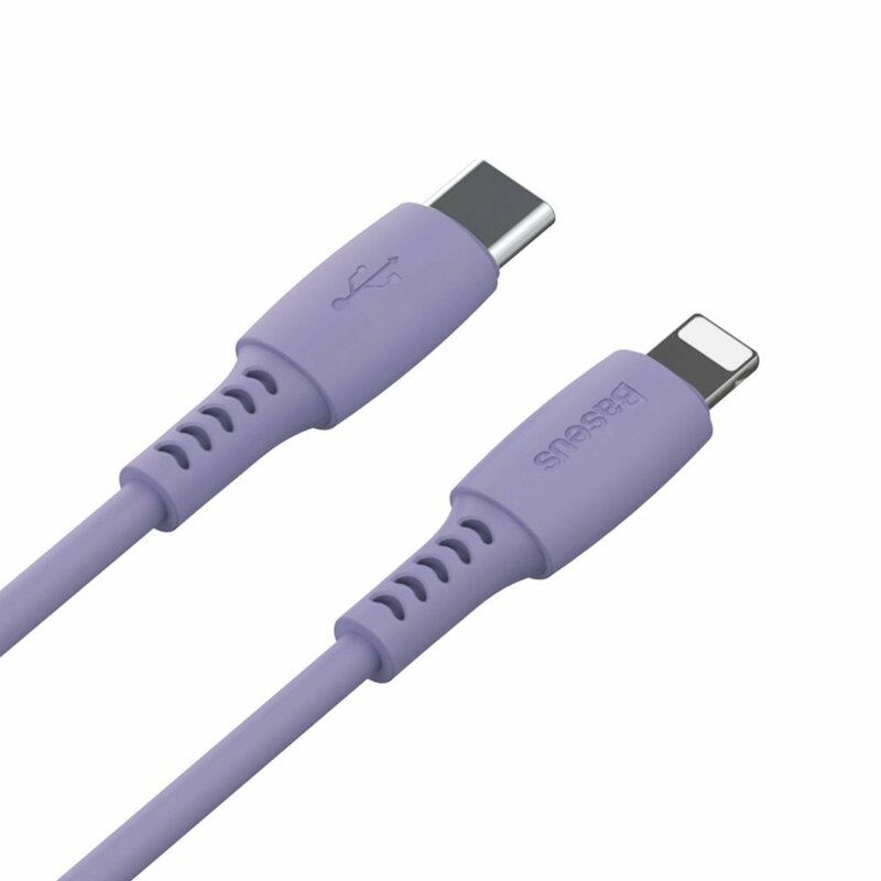 Cablu De Date Baseus Colourful Type-C To Lightning 18W 1,2m - CATLDC-05 - Violet