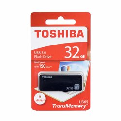 Stick USB Toshiba U365 TransMemory Flash Drive 32GB USB 3.0 150MB/s - Negru