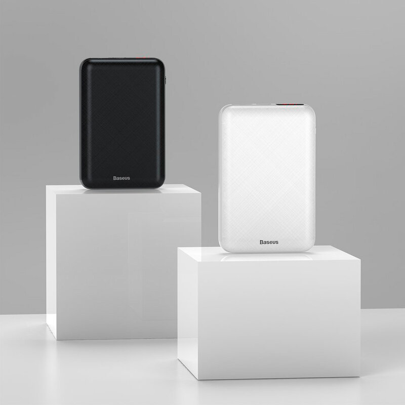 Baterie Externa Baseus Mini S PD Digital Display USB/Type-C/Lightning 10000mAh - PPALL-XF01 - Negru