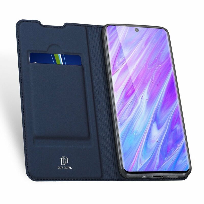 Husa Samsung Galaxy S20 Dux Ducis Flip Stand Book - Albastru