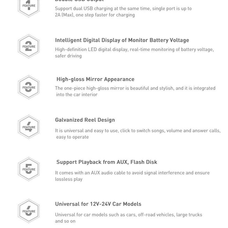 Incarcator auto cu modulator FM Baseus Streamer F40 Bluetooth Audio 2xUSB 15W 2A - CCF40-01 - Negru