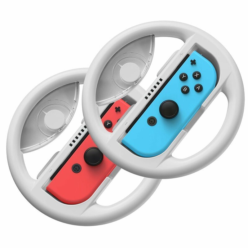 [Pachet 2x] Volan Nintendo Switch Baseus GS03 Set Car Handle For Joy-Con Joystick Pad - GMSWB-0G - Gri