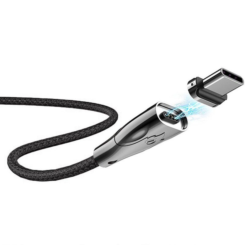 Cablu De Date Hoco U75 Magnetic USB to Type-C 3A 1.2m - Negru