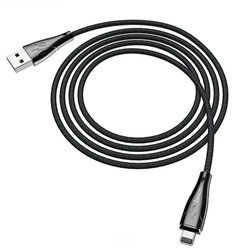 Cablu De Date Hoco U75 Magnetic USB To Lightning 3A 1.2m - Negru
