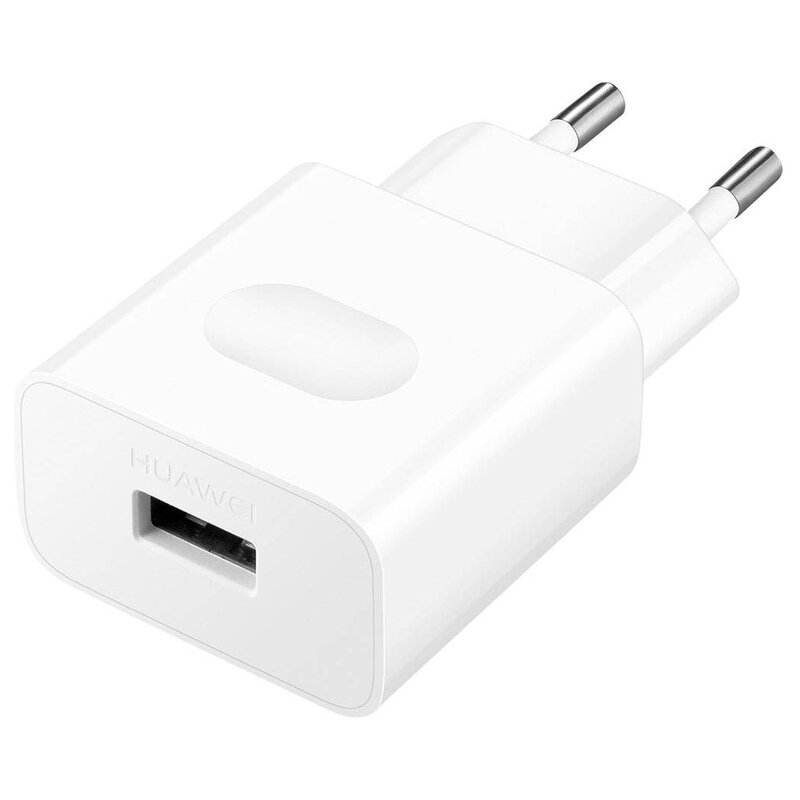 Incarcator Priza Original Huawei Quick Charge 18W + Cablu De Incarcare USB To Micro-USB 1m 2A - Alb