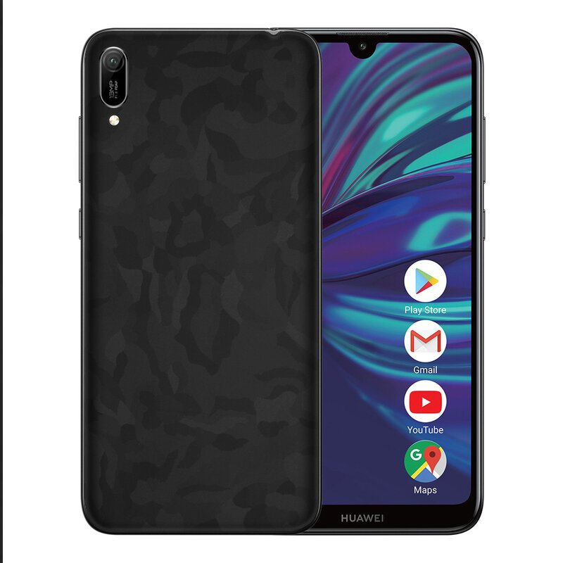 Skin Huawei Y6 2019 - Sticker Mobster Autoadeziv Pentru Spate - Camo