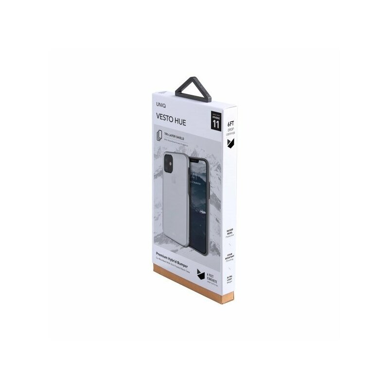 Husa iPhone 11 Uniq Vesto Hue - Silver