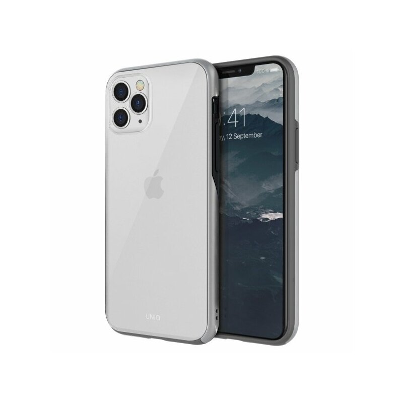 Husa iPhone 11 Pro Max Uniq Vesto Hue - Silver