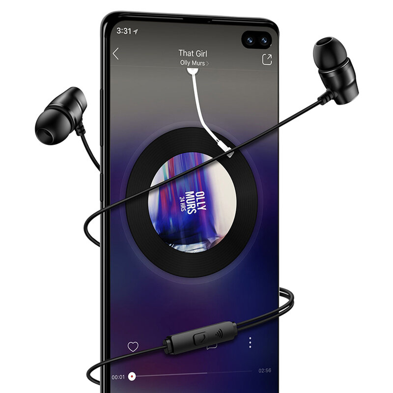 Casti In-Ear Cu Microfon USAMS EP-36 Metal Earphone 1.2m - US-SJ361 - Cenusiu